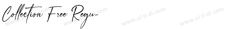 Collection Free Regu字体转换